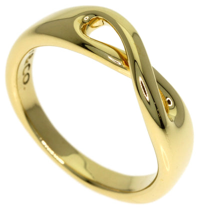 TIFFANY&Co. Infinity Ring K18 Yellow Gold Ladies [Used]