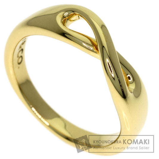 TIFFANY&Co. Infinity Ring K18 Yellow Gold Ladies [Used]