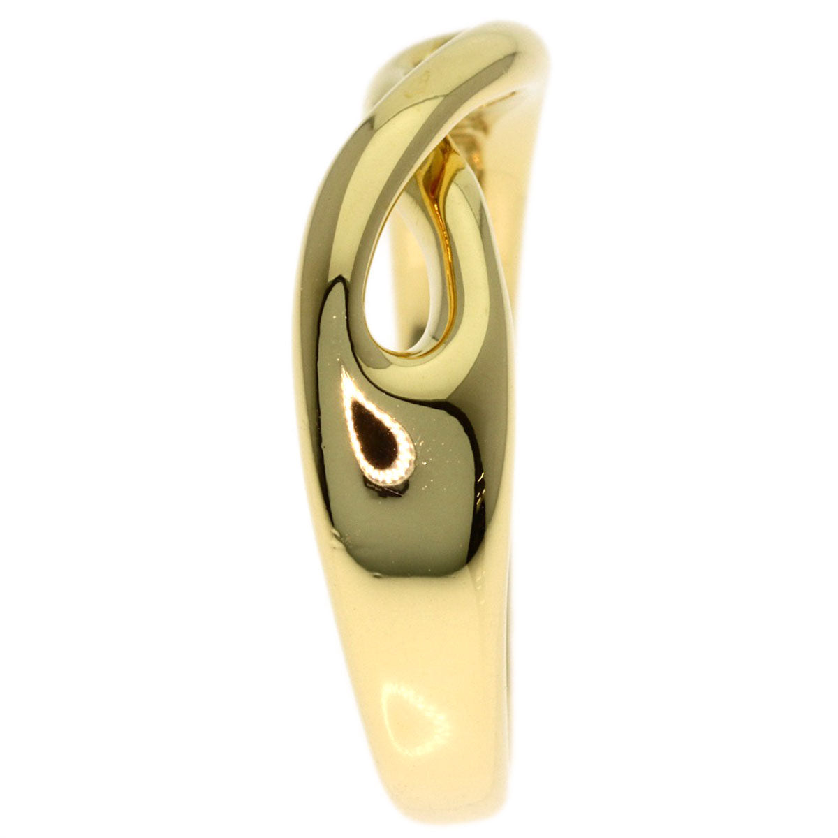 TIFFANY&Co. Infinity Ring K18 Yellow Gold Ladies [Used]