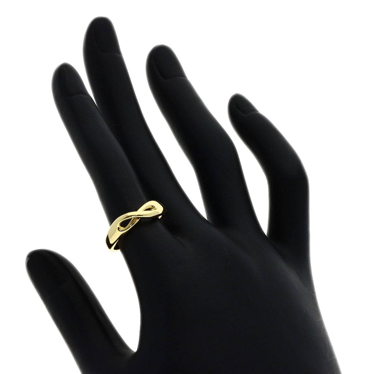 TIFFANY&Co. Infinity Ring K18 Yellow Gold Ladies [Used]