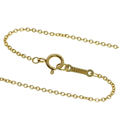 TIFFANY&Co. Open heart Necklace K18 Yellow Gold Ladies [Used]