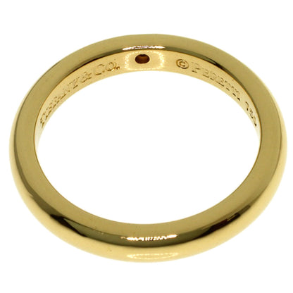TIFFANY&Co. Stacking Band 1P Diamond Ring K18 Yellow Gold Ladies [Used]