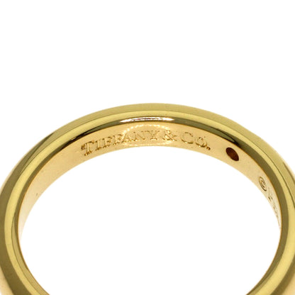 TIFFANY&Co. Stacking Band 1P Diamond Ring K18 Yellow Gold Ladies [Used]