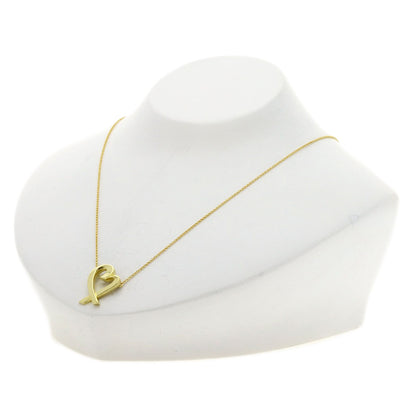 TIFFANY&Co. Loving heart Necklace K18 Yellow Gold Ladies [Used]