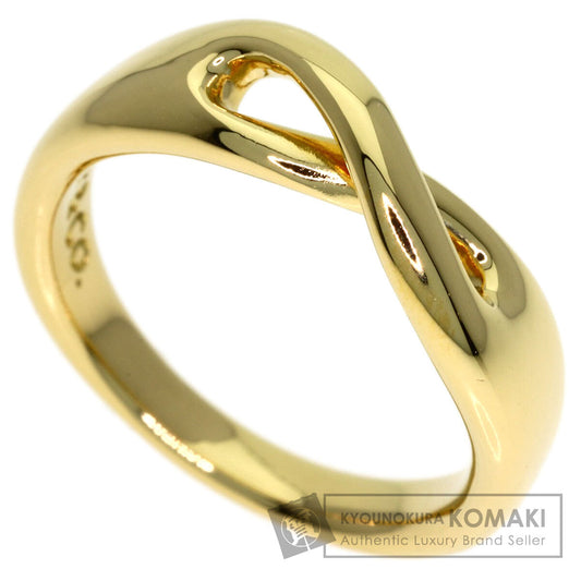 TIFFANY&Co. Infinity Ring K18 Yellow Gold Ladies [Used]