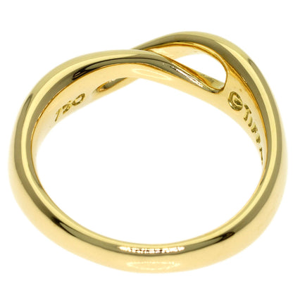 TIFFANY&Co. Infinity Ring K18 Yellow Gold Ladies [Used]
