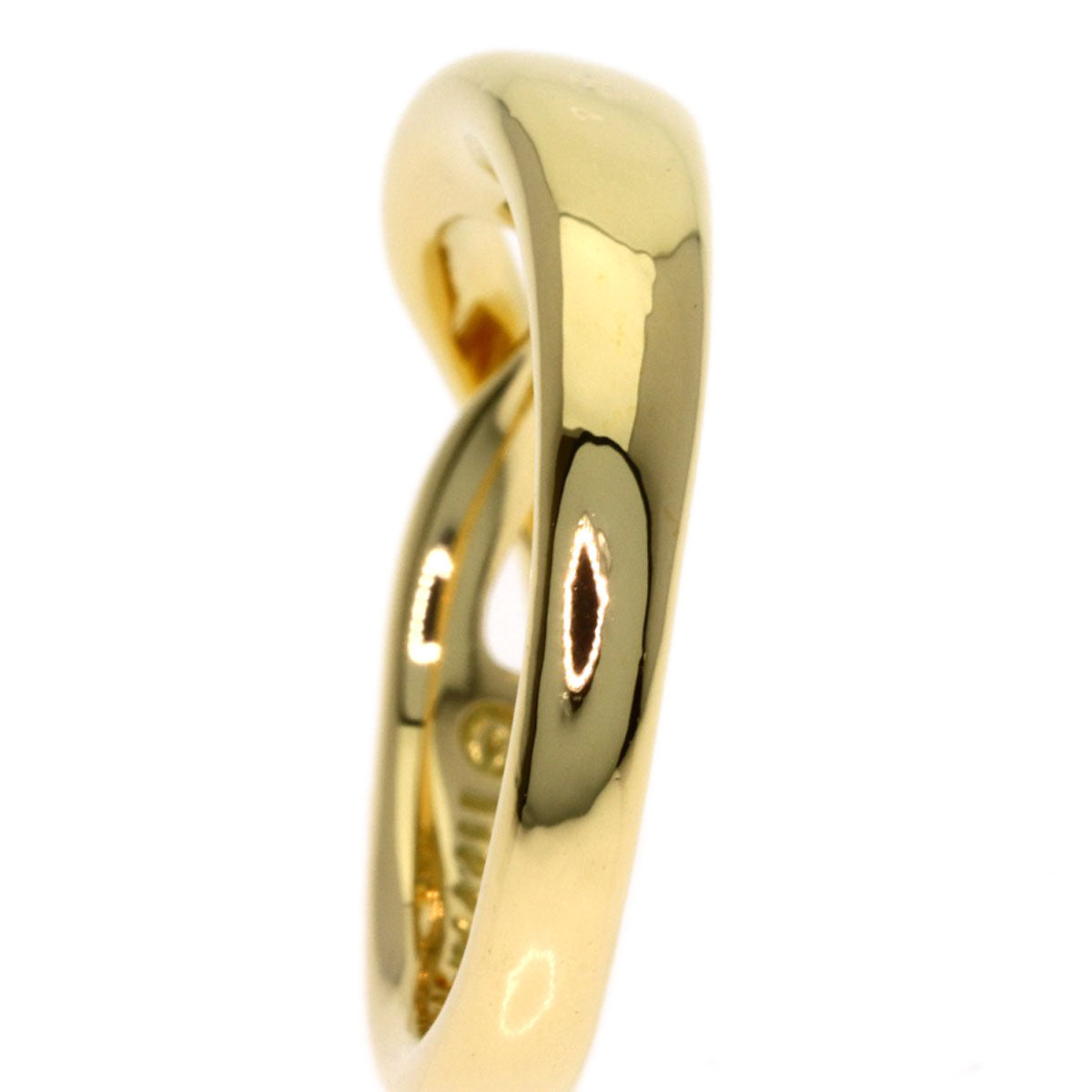 TIFFANY&Co. Infinity Ring K18 Yellow Gold Ladies [Used]