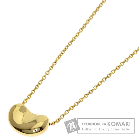 TIFFANY&Co. Bean Necklace K18 Yellow Gold Ladies [Used]