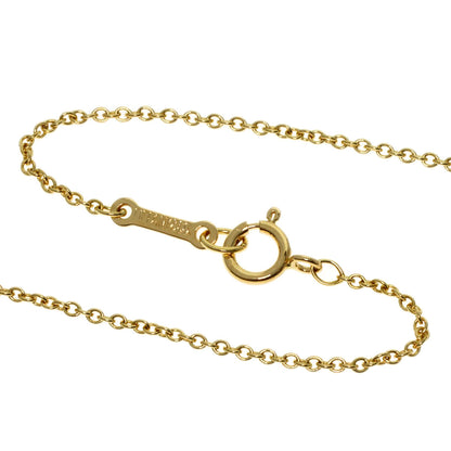 TIFFANY&Co. Bean Necklace K18 Yellow Gold Ladies [Used]