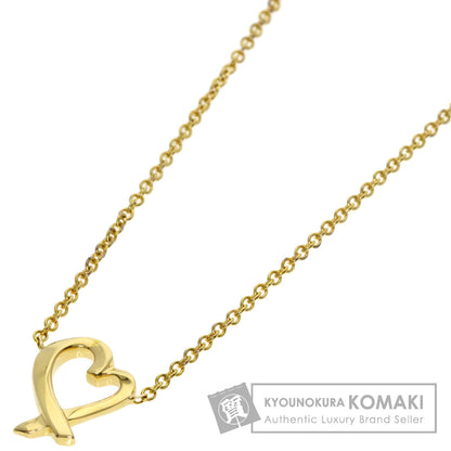 TIFFANY&Co. Loving heart Necklace K18 Yellow Gold Ladies [Used]