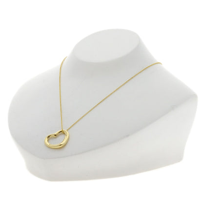 TIFFANY&Co. Open heart Necklace K18 Yellow Gold Ladies [Used]