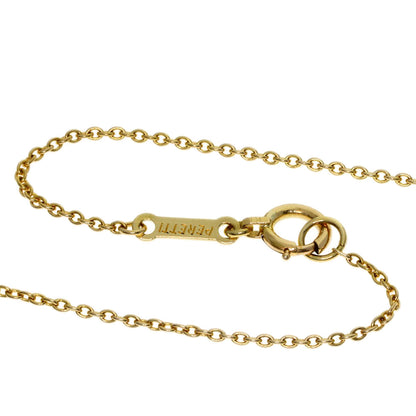 TIFFANY&Co. Open heart Necklace K18 Yellow Gold Ladies [Used]