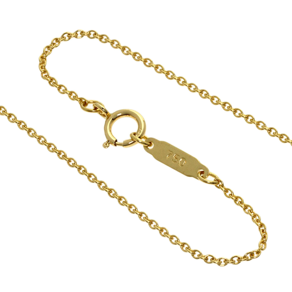 TIFFANY&Co. Shell Necklace K18 Yellow Gold Ladies [Used]