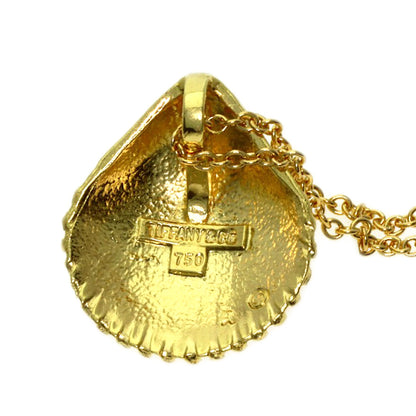 TIFFANY&Co. Shell Necklace K18 Yellow Gold Ladies [Used]