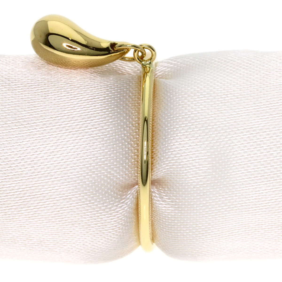 TIFFANY&Co. teardrop Ring K18 Yellow Gold Ladies [Used]