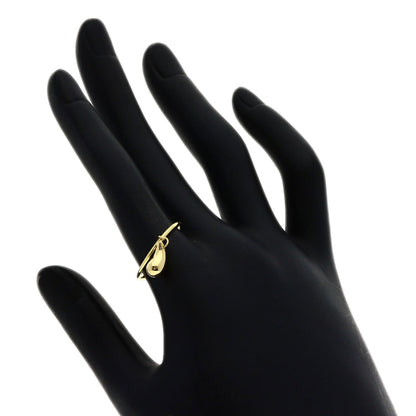 TIFFANY&Co. teardrop Ring K18 Yellow Gold Ladies [Used]
