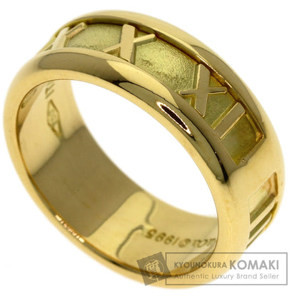 TIFFANY&Co. Atlas Ring K18 Yellow Gold Ladies [Used]