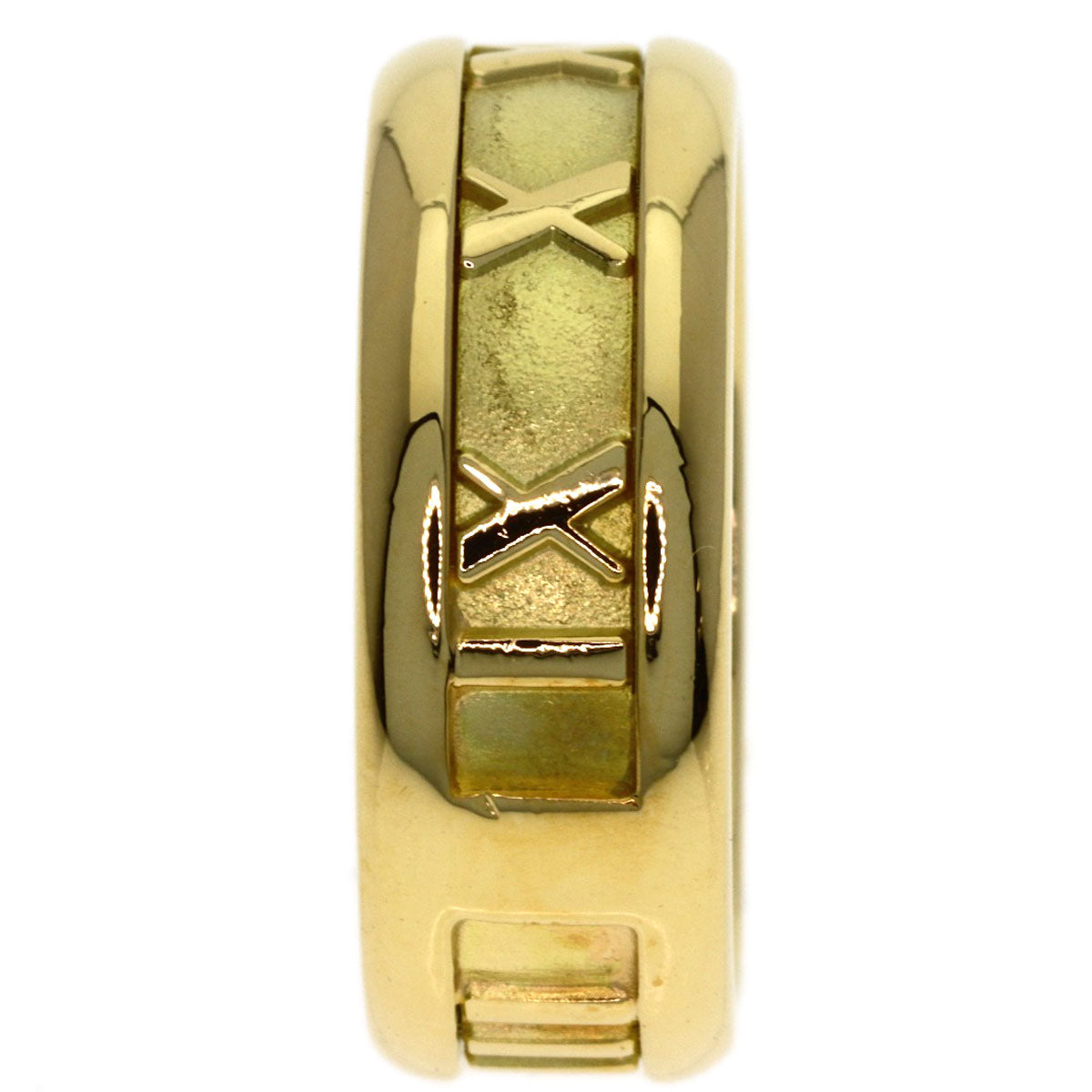 TIFFANY&Co. Atlas Ring K18 Yellow Gold Ladies [Used]