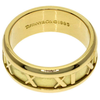 TIFFANY&Co. Atlas Ring K18 Yellow Gold Ladies [Used]