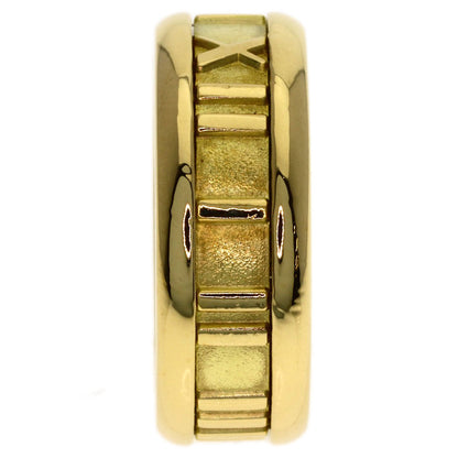 TIFFANY&Co. Atlas Ring K18 Yellow Gold Ladies [Used]