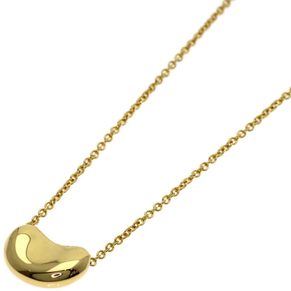 TIFFANY&Co. Bean Necklace K18 Yellow Gold Ladies [Used]