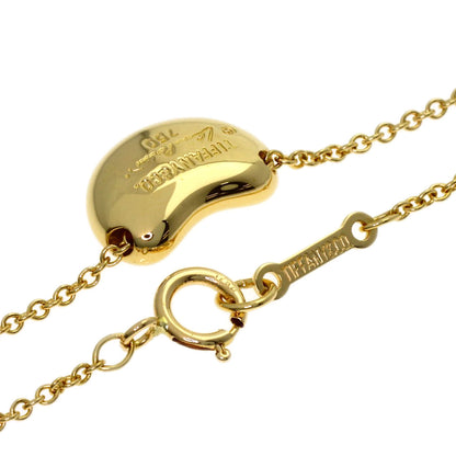 TIFFANY&Co. Bean Necklace K18 Yellow Gold Ladies [Used]