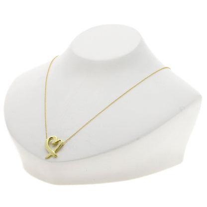 TIFFANY&Co. Loving heart Necklace K18 Yellow Gold Ladies [Used]