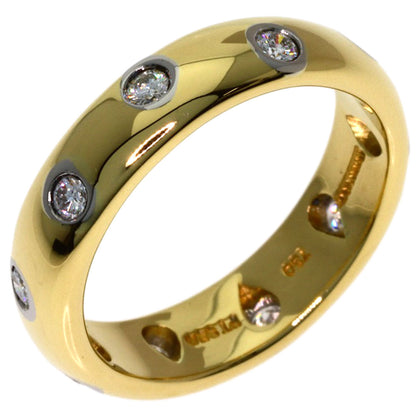 TIFFANY&Co. Dots Diamond Ring K18 Yellow Gold PT950Ladies [Used]