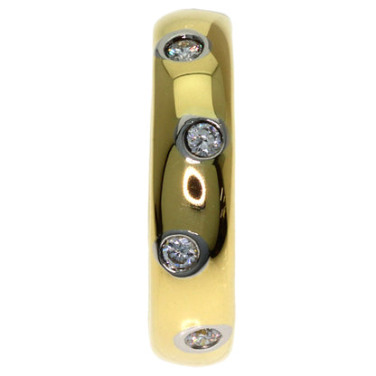 TIFFANY&Co. Dots Diamond Ring K18 Yellow Gold PT950Ladies [Used]