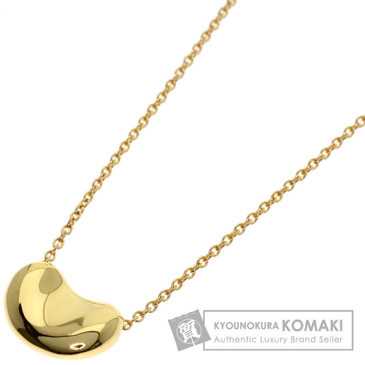 TIFFANY&Co. Bean Necklace K18 Yellow Gold Ladies [Used]