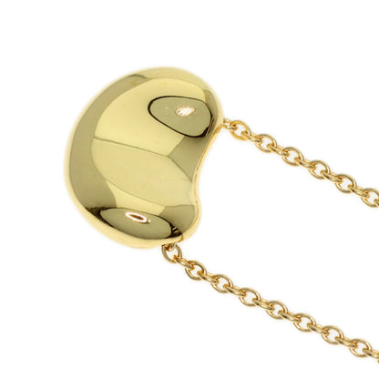 TIFFANY&Co. Bean Necklace K18 Yellow Gold Ladies [Used]