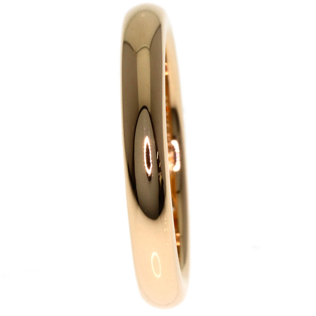 TIFFANY&Co. 1P Diamond Wedding Ring K18 Pink Gold Ladies [Used]