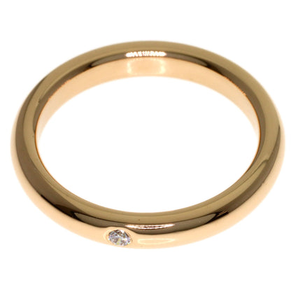 TIFFANY&Co. 1P Diamond Wedding Ring K18 Pink Gold Ladies [Used]