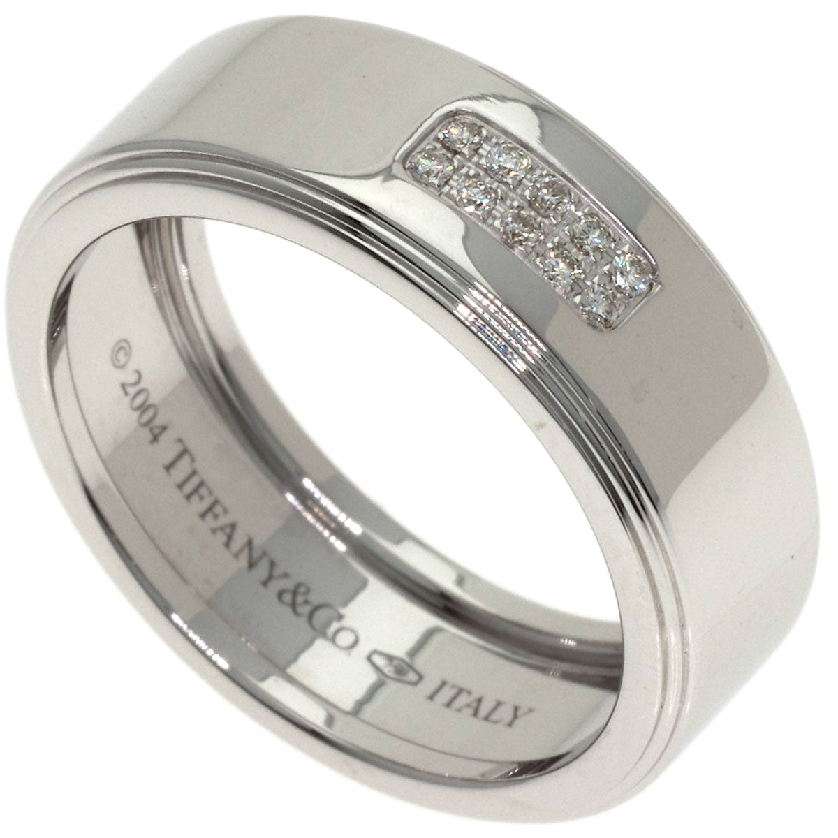 TIFFANY&Co. Century Diamond Ring K18 White Gold Ladies [Used]