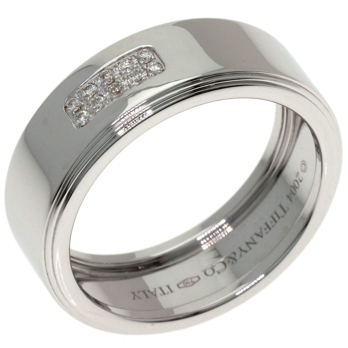 TIFFANY&Co. Century Diamond Ring K18 White Gold Ladies [Used]