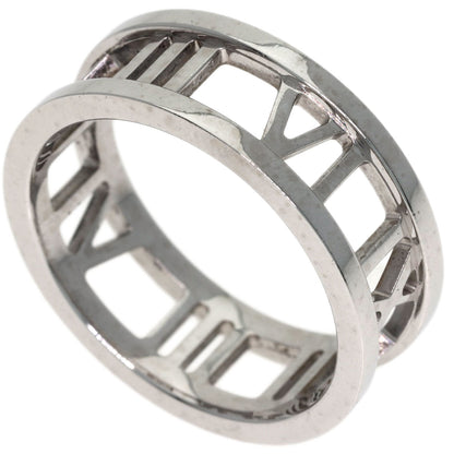 TIFFANY&Co. Open atlas Ring K18 White Gold Ladies [Used]