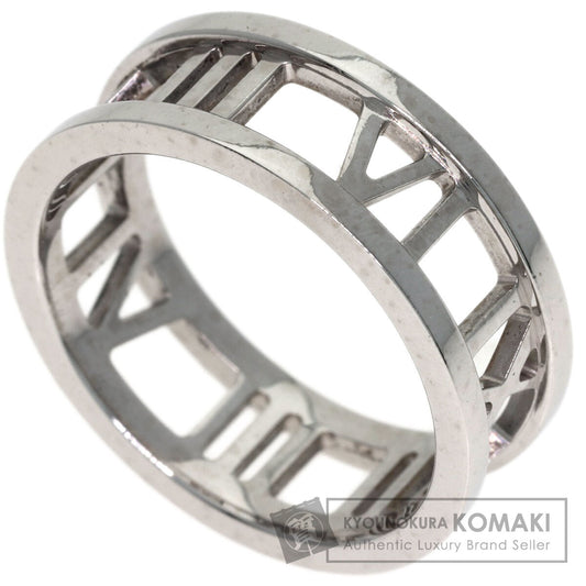 TIFFANY&Co. Open atlas Ring K18 White Gold Ladies [Used]