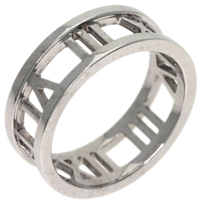 TIFFANY&Co. Open atlas Ring K18 White Gold Ladies [Used]