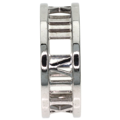 TIFFANY&Co. Open atlas Ring K18 White Gold Ladies [Used]