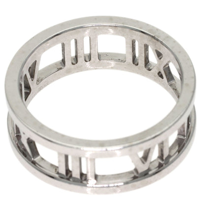 TIFFANY&Co. Open atlas Ring K18 White Gold Ladies [Used]