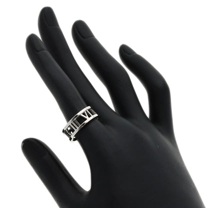 TIFFANY&Co. Open atlas Ring K18 White Gold Ladies [Used]