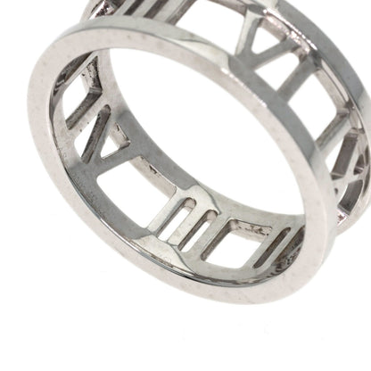 TIFFANY&Co. Open atlas Ring K18 White Gold Ladies [Used]