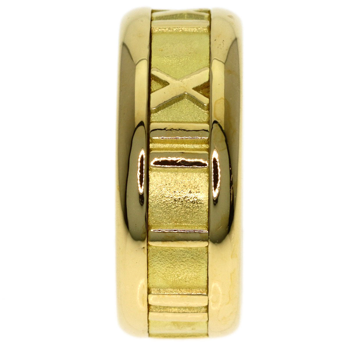 TIFFANY&Co. Atlas Ring K18 Yellow Gold Ladies [Used]
