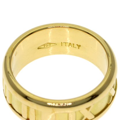 TIFFANY&Co. Atlas Ring K18 Yellow Gold Ladies [Used]