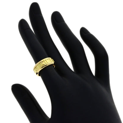 TIFFANY&Co. Atlas Ring K18 Yellow Gold Ladies [Used]