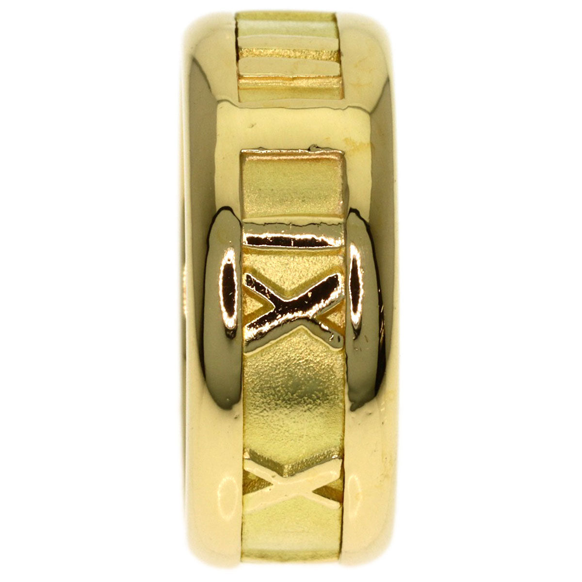 TIFFANY&Co. Atlas Ring K18 Yellow Gold Ladies [Used]