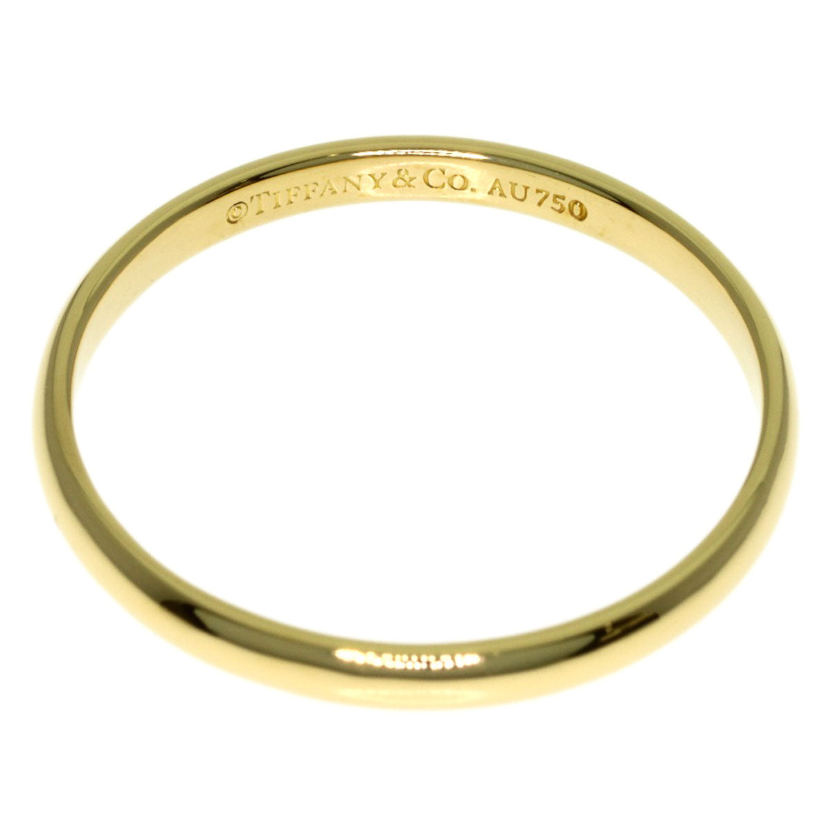 TIFFANY&Co. wedding Ring K18 Yellow Gold Ladies [Used]