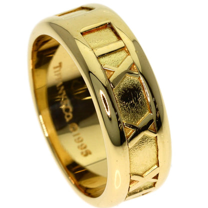 TIFFANY&Co. Atlas Ring K18 Yellow Gold Ladies [Used]