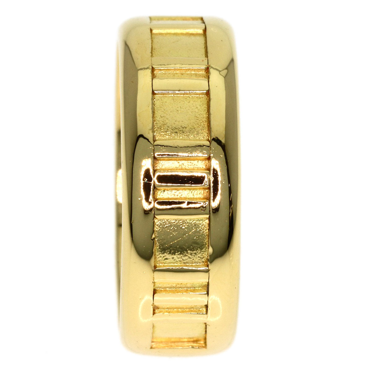 TIFFANY&Co. Atlas Ring K18 Yellow Gold Ladies [Used]
