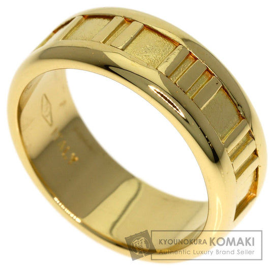 TIFFANY&Co. Atlas Ring K18 Yellow Gold Ladies [Used]